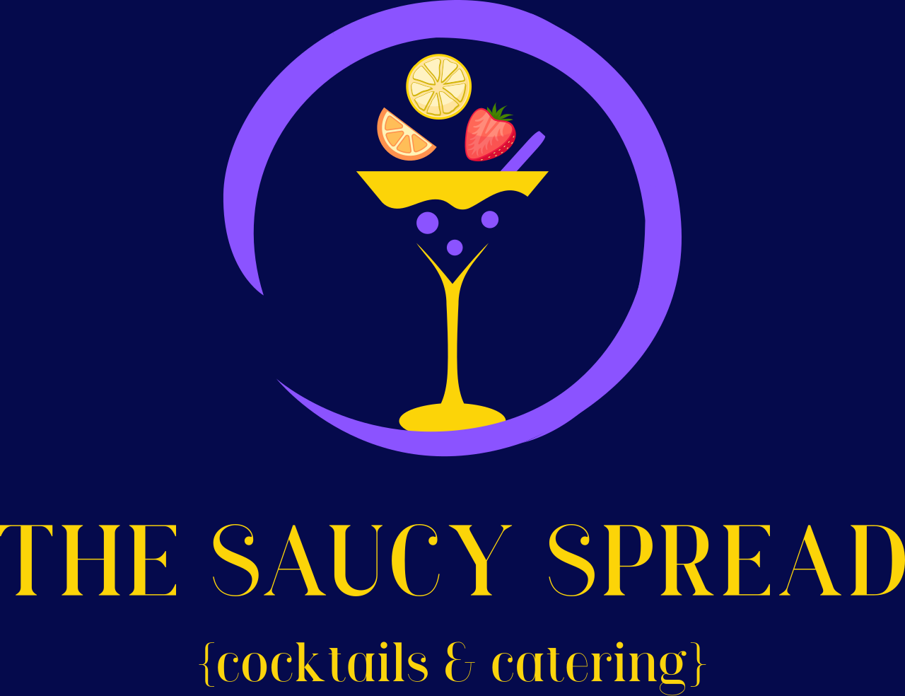 The Saucy Spread website screenshot